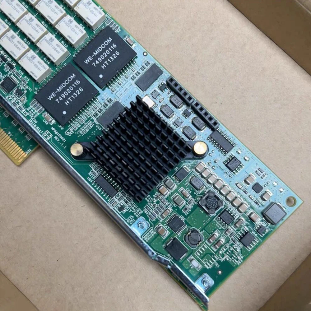 Tarjeta de red de interfaz eléctrica Gigabit de cuatro puertos I350AM4 RJ45 PE2G4BPI35LA-SD - imagen 5