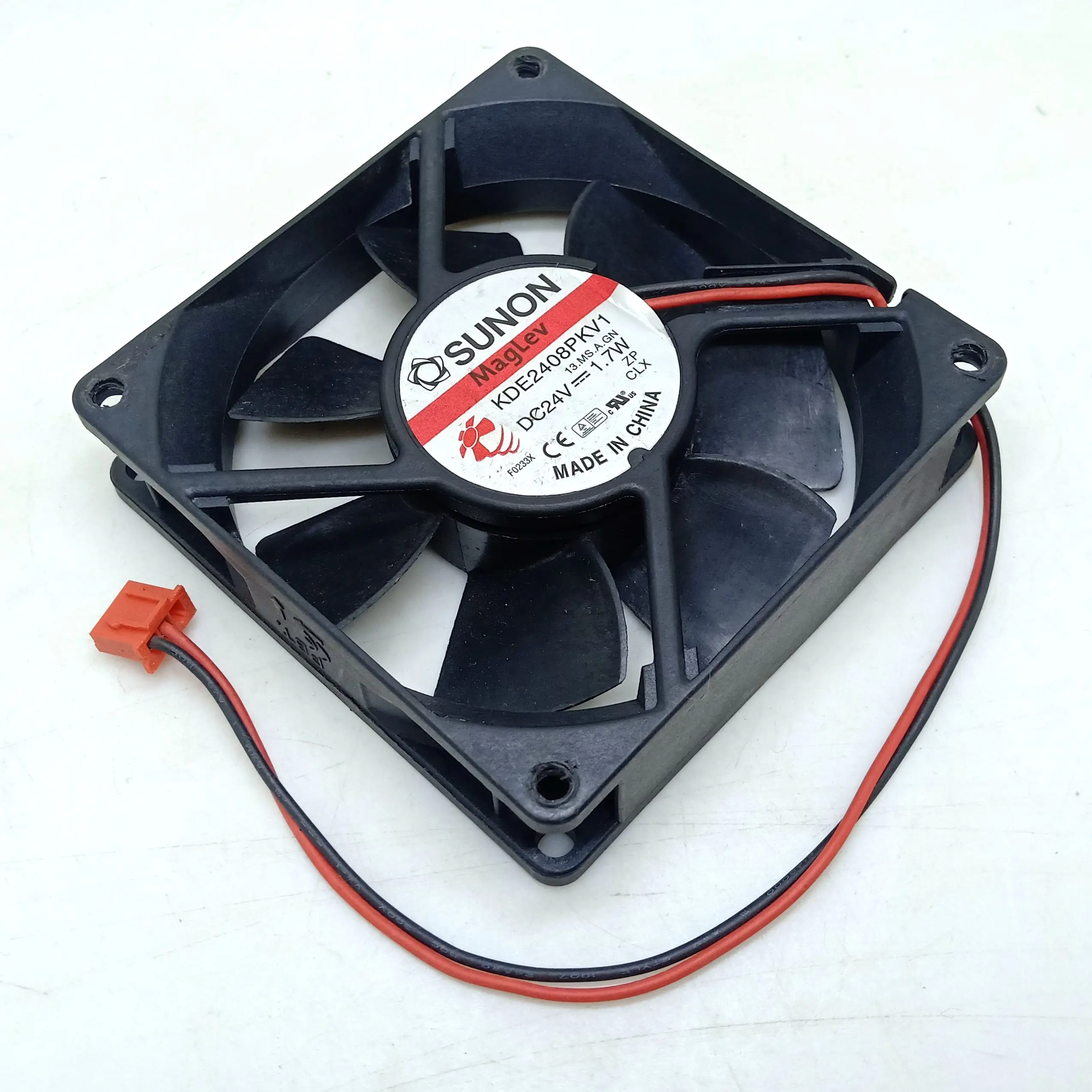Ventilador Refrigeración Sunon KDE2408PKV1 80mm Silencioso 24V - imagen 4