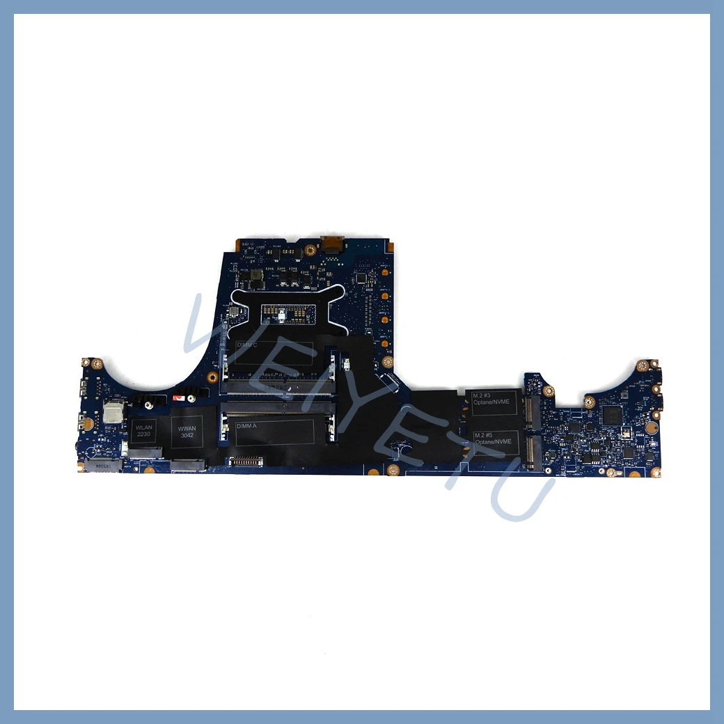 Placa base para portátil LA-F591P para Dell Precision 7530 CN-0Y0MPW con CPU de i7-8850U 100% probado OK - imagen 3