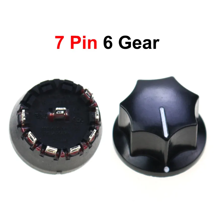 7 Pin 6 Gear