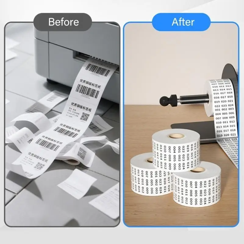 Herramienta rebobinadora etiquetas calidad comercial Y1UB, equipo oficina acuerdo tubo 25mm y 40mm - imagen 5