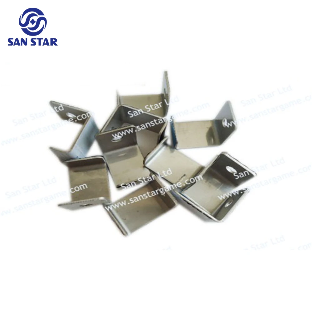 8 piezas de Clip de vidrio de acero inoxidable para máquina de cóctel de sobremesa, piezas de Arcade de máquina de juego Arcade - imagen 4