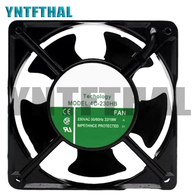 NUEVO 12038 120*38mm AC230V IP55 4C-230HB Ventilador de refrigeración