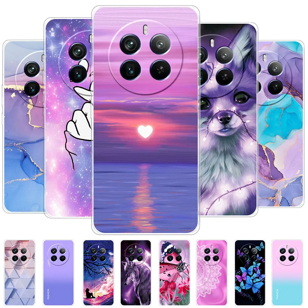 Para Realme 12 Pro 5G funda en Realme 12 Plus 5G funda a prueba de golpes funda de teléfono de silicona suave transparente para Realme 12 Pro Plus 5G Fundas