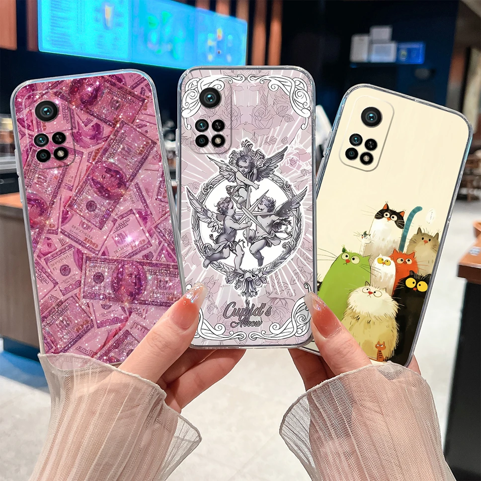 Para Redmi K30S K30S Ultra funda de teléfono Linda rana conejo dibujos animados suave delgada funda de silicona transparente para Redmi K 30S carcasa ligera - imagen 4