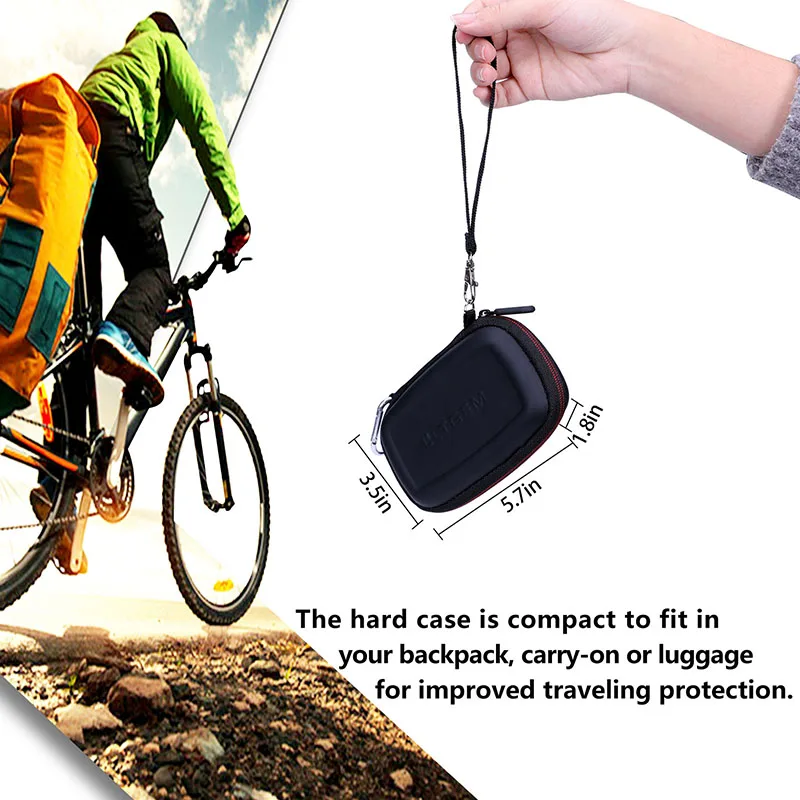 LTGEM-funda rígida EVA para Samsung X5, SSD portátil de 500GB, unidad externa de estado sólido, bolsa protectora de almacenamiento - imagen 4