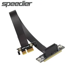 ADT R11 Riser PCIe 3.0 x1 a 1x 90 grados cable plano para GPU