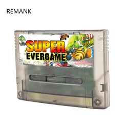 Cartucho REMANK EVERGAME Super DSP SNES SFC V3.0 cartucho de juego de 16 bits para accesorios de consola de videojuegos SNES Super EVERGAME