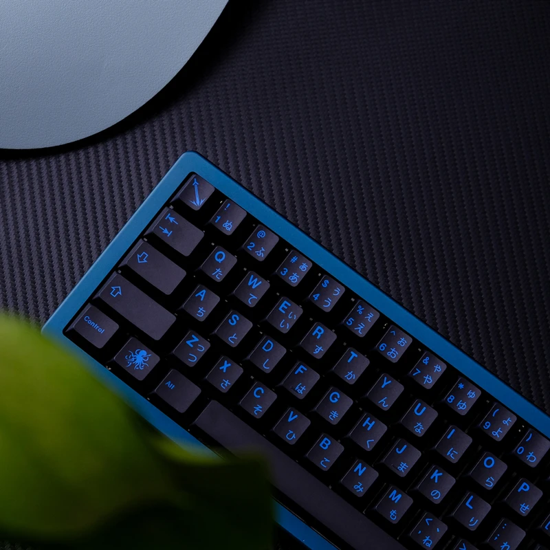 GMK Abyssal clon Keycaps, PBT Dye, sublimación, Cherry Profile Keycap para teclado mecánico MX Switch 64 75 84 96, 1 Juego - imagen 2