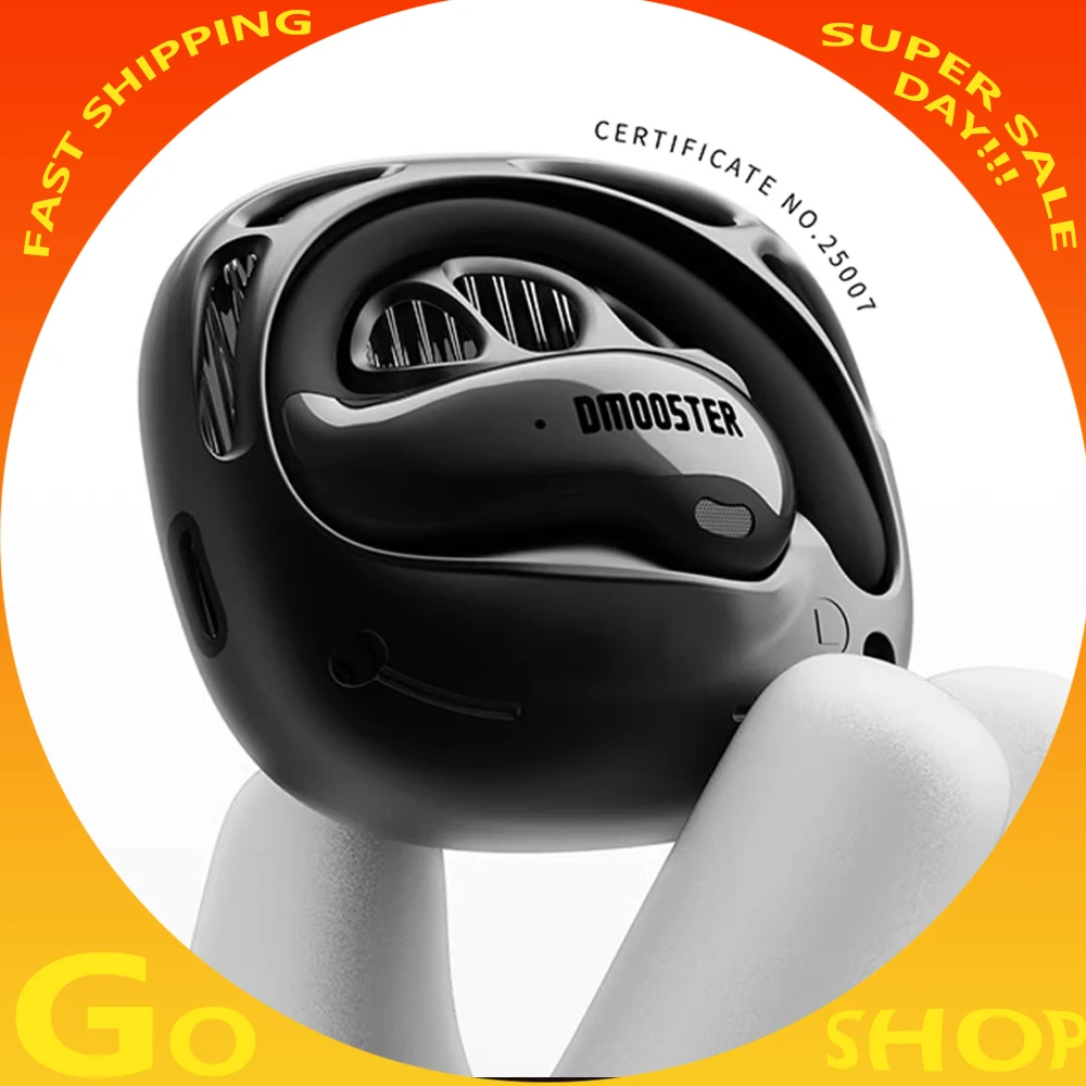 STUMPE D85 auriculares bluetooth auricular de música de metal auricular ergonómico ruido digital baja latencia auriculares con gancho para la oreja moda