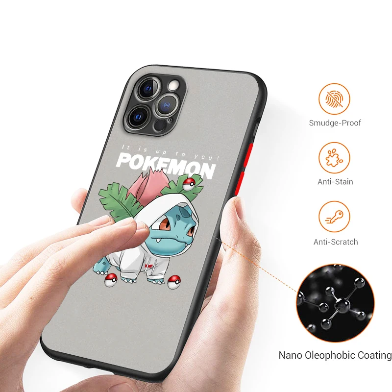 Funda de teléfono translúcida esmerilada para Apple iPhone 16, 15, 14, 13, 12, 11, XS, XR, X Pro Max, Mini - imagen 3