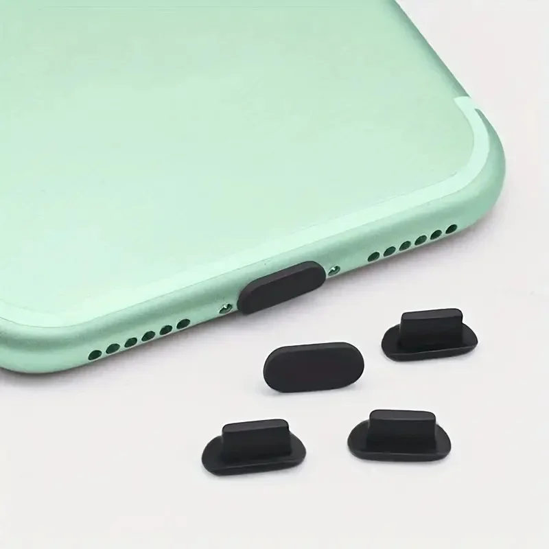 [Pujones antipolvo de silicona] Paquete de 10 tapones antipolvo de silicona - Tapas protectoras para iPhone, micro USB, puertos de carga tipo C - imagen 5