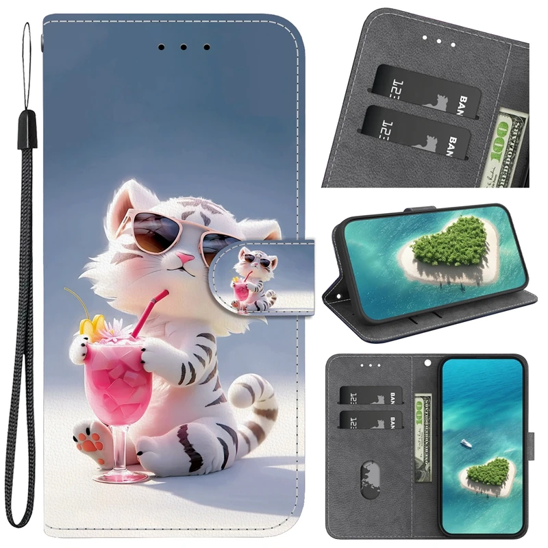 Para Samsung A32 A52 5G Funda tipo billetera Funda de teléfono para Funda Samsung Galaxy A52s A32 A22 A12 5G Funda de cuero de moda - imagen 3
