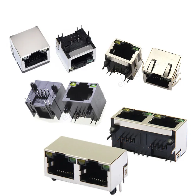 Conector RJ45 Hembra LED 8P8C para Red - imagen 5