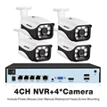 4CH NVR and 4 Camera