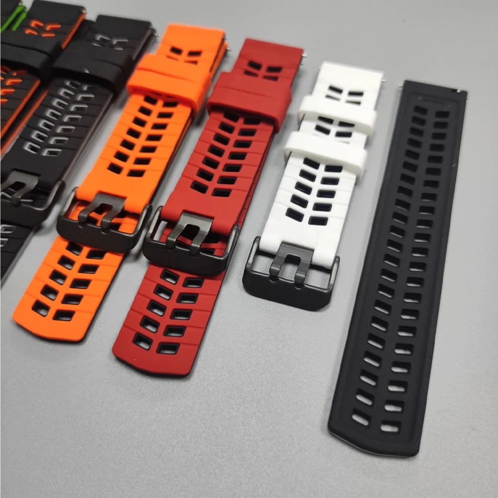 Correa de silicona para reloj HONOR 4 GS 3 3i Pro/MagicWatch 2, Correa de 46mm para huawei GT 6 GT6 Pro, pulsera para hombres y mujeres - imagen 5