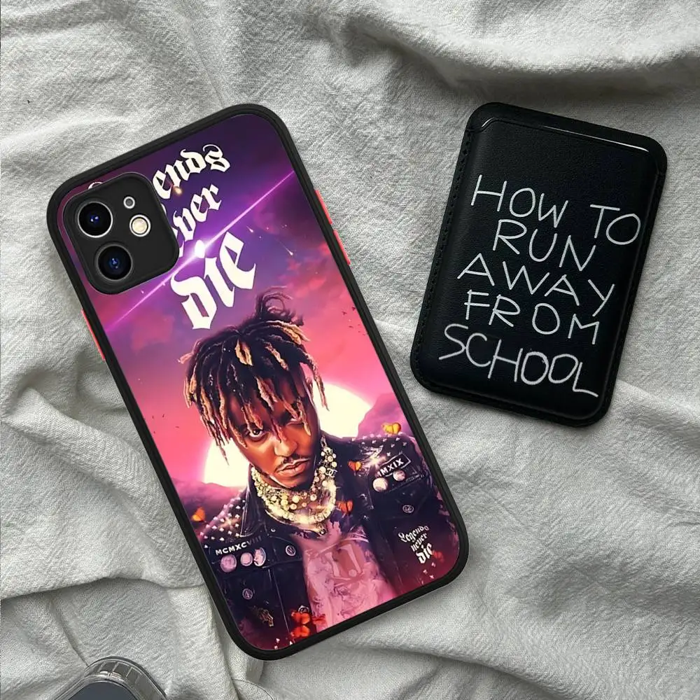 Juice Cool Singer WRLD funda de teléfono para IPhone 14 X XR XS 7 8 Plus 11 12 13 Pro MAX 13mini funda mate a prueba de golpes - imagen 3