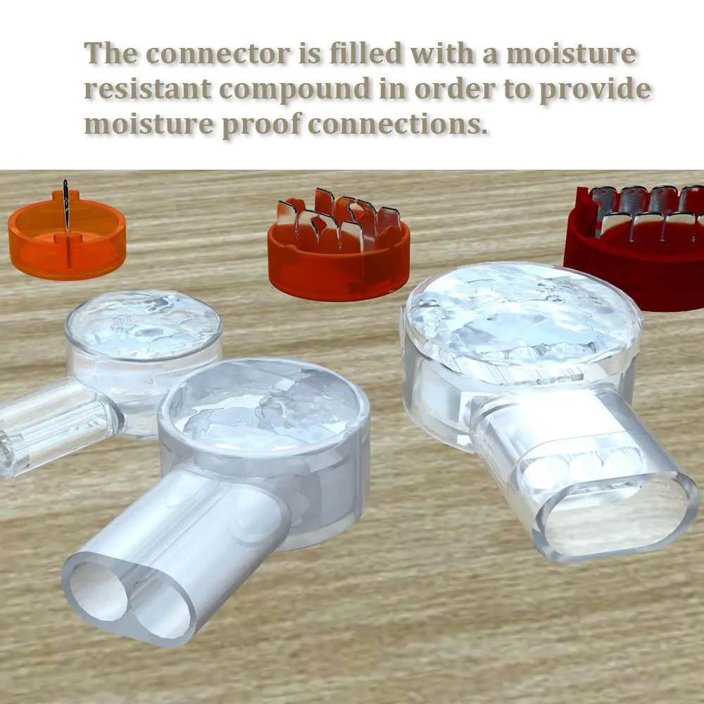 ZoeRax Conector Empalme RJ45 RJ11 UY2 - Kit Red Teléfono - imagen 4