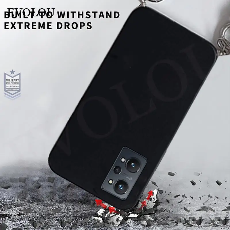 Funda mate con cordón de collar cruzado para Xiaomi POCO X6 Pro X 6 5G, funda de silicona suave con cadena de muñeca de mármol para POCO M6 Pro 4G - imagen 4