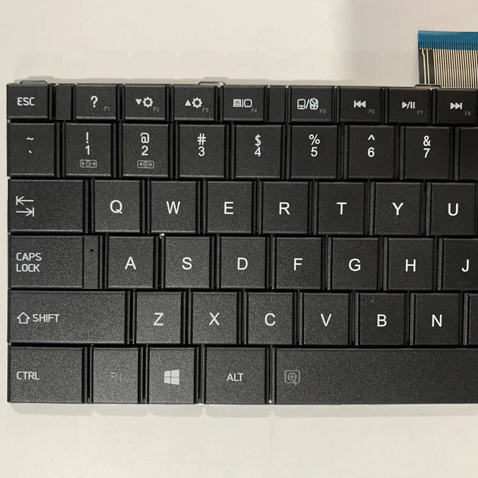 Teclado de ordenador portátil con diseño estadounidense para Toshiba Satellite C850 C850 02D C850-P5010 c850-10C C850D - imagen 2