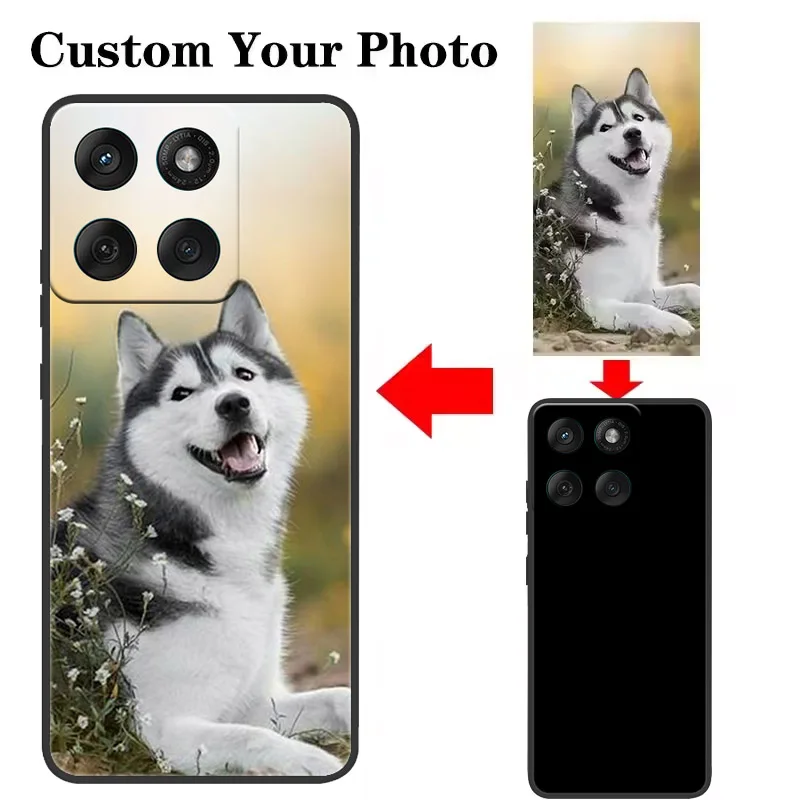 Custom Case for Motorola Moto Edge 60 60S Pro Edge60 Fusion Stylus DIY Personalize Picture Cover for Moto G Stylus 5G 2025 2022