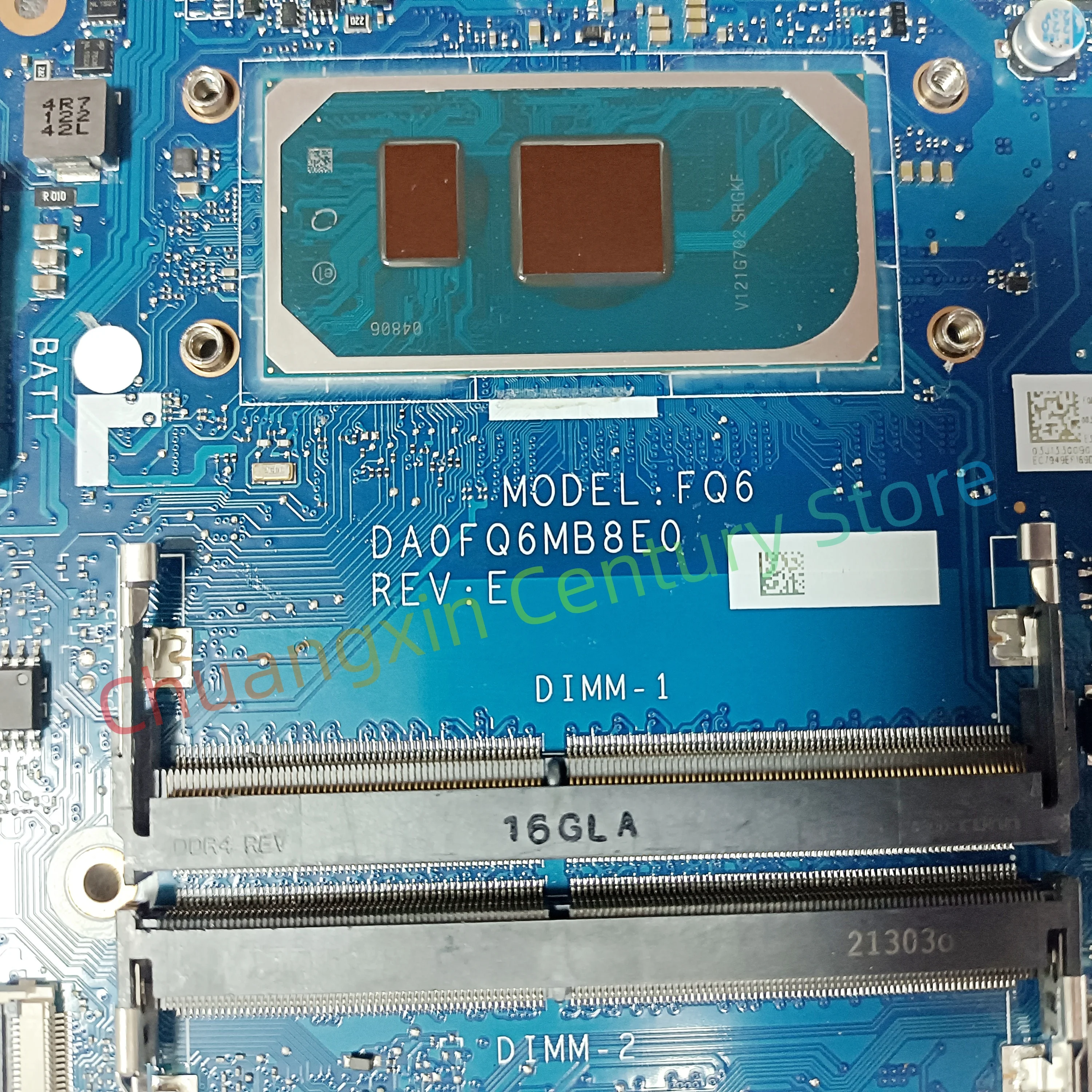 Placa base DA0FQ6MB8E0 para PC portátil Fujitsu Lifebook A3510 con CPU: I3-1005G1 100% prueba con éxito enviada - imagen 5