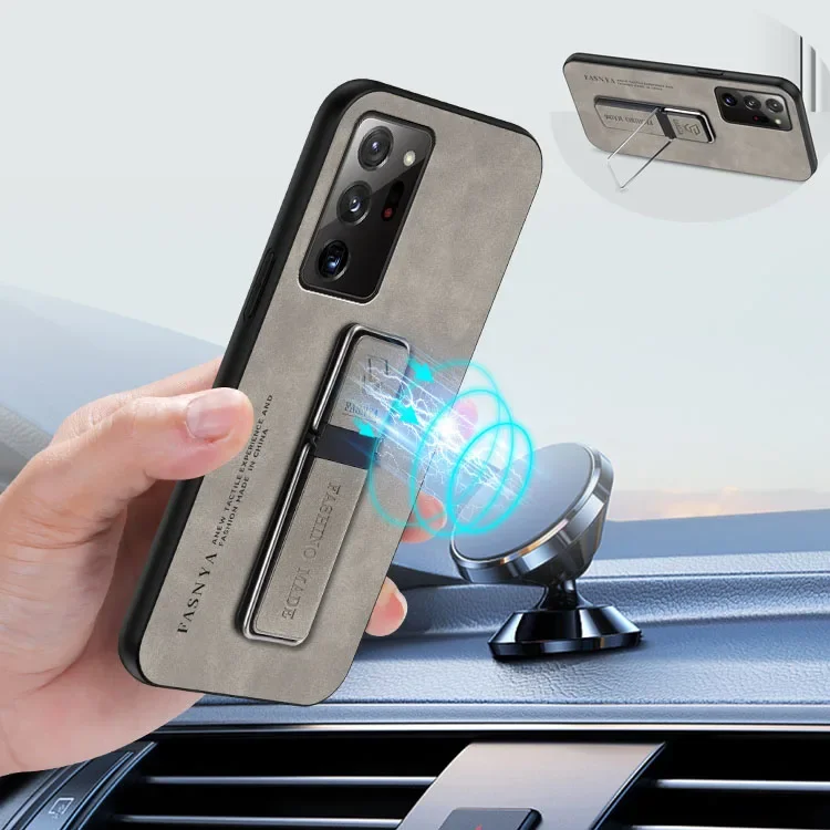 양가죽 마그네틱 가죽 거치대 폰 케이스, 삼성 갤럭시 노트 20 울트라 갤럭시 노트 10 플러스 9 8 보호 스탠드 후면 커버