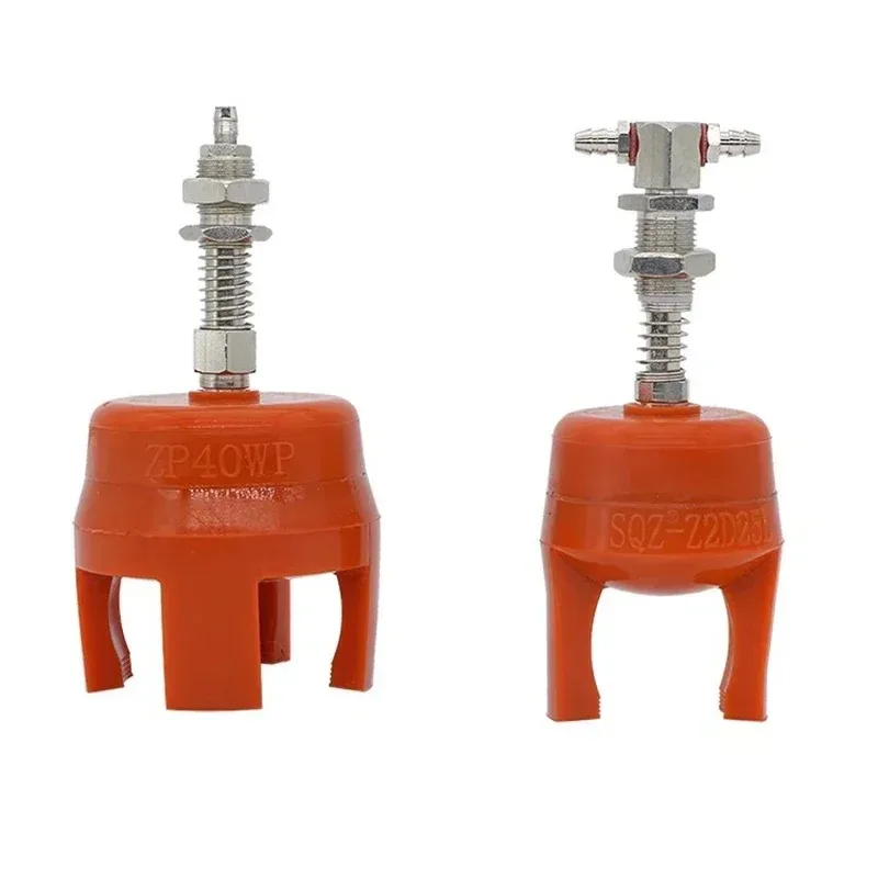 Manipulador de pinza neumática, accesorio Flexible que no daña la pieza de trabajo para moldeado por inyección, accesorio de tres garras para Robot de agarre - imagen 3