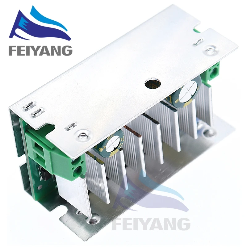 Convertidor de refuerzo de 200W DC-DC, 6-35V a 6-55V, 10A, cargador de voltaje elevador con carcasa - imagen 4