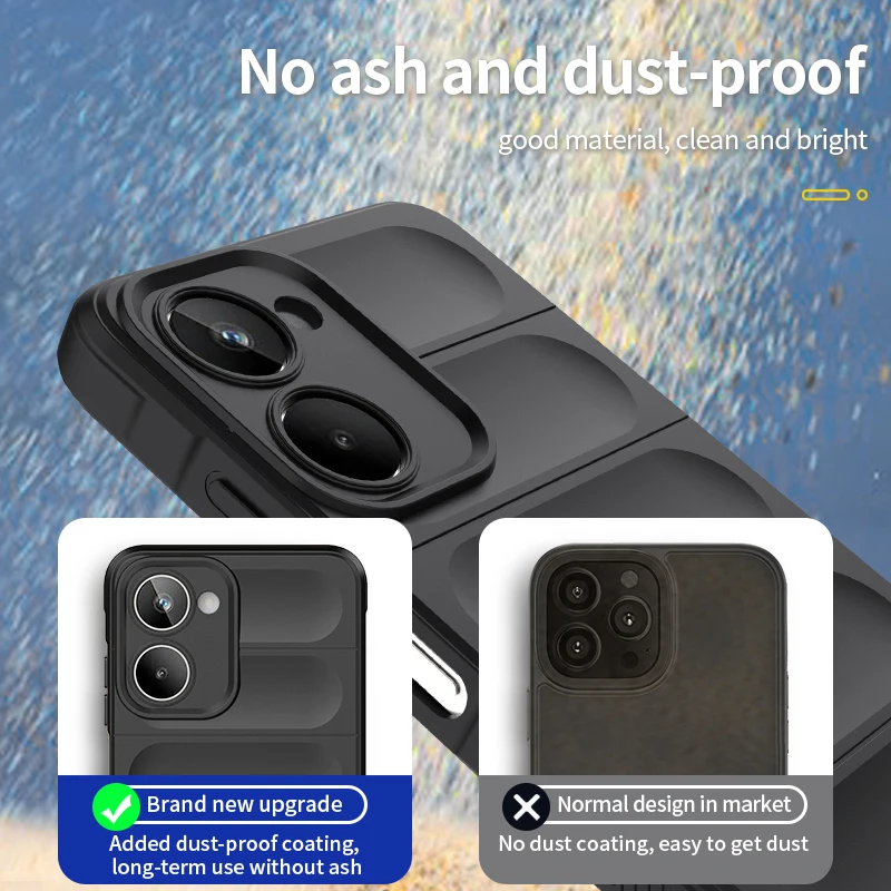 Funda Silicona Antichoque Realme GT 6T / OPPO A58 - imagen 5