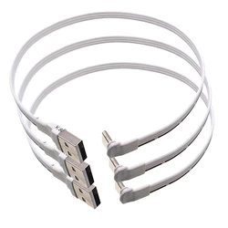 3M 2M 1M plano tipo c USB2.0 es adecuado para cable cargador minis de doble codo typec Nubia z17mini 5CM 10CM 20CM 30CM 50CM