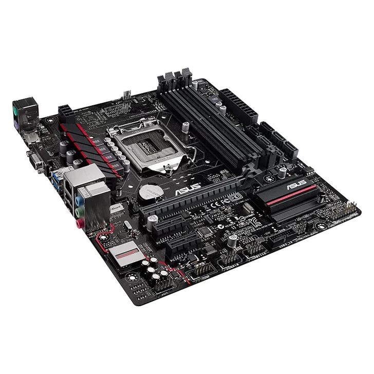 Placa base de escritorio Asus B85M GAMER usada B85 Socket LGA 1150 i7 i5 i3 DDR3 32G SATA3 USB3.0 Micro-ATX - imagen 3