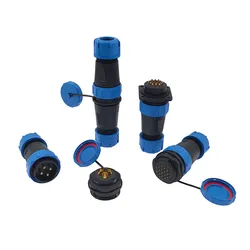Conector Impermeable SP28 26 Pines – Acoplamiento Cuadrado IP68