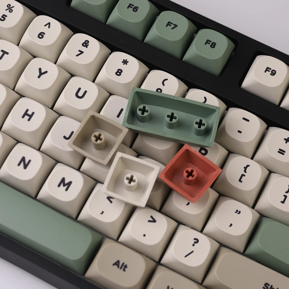 GMK 142 teclas, accesorios de teclado mecánico para juegos, perfil Retro MA, PBT, MX Switch, 9009 - imagen 4