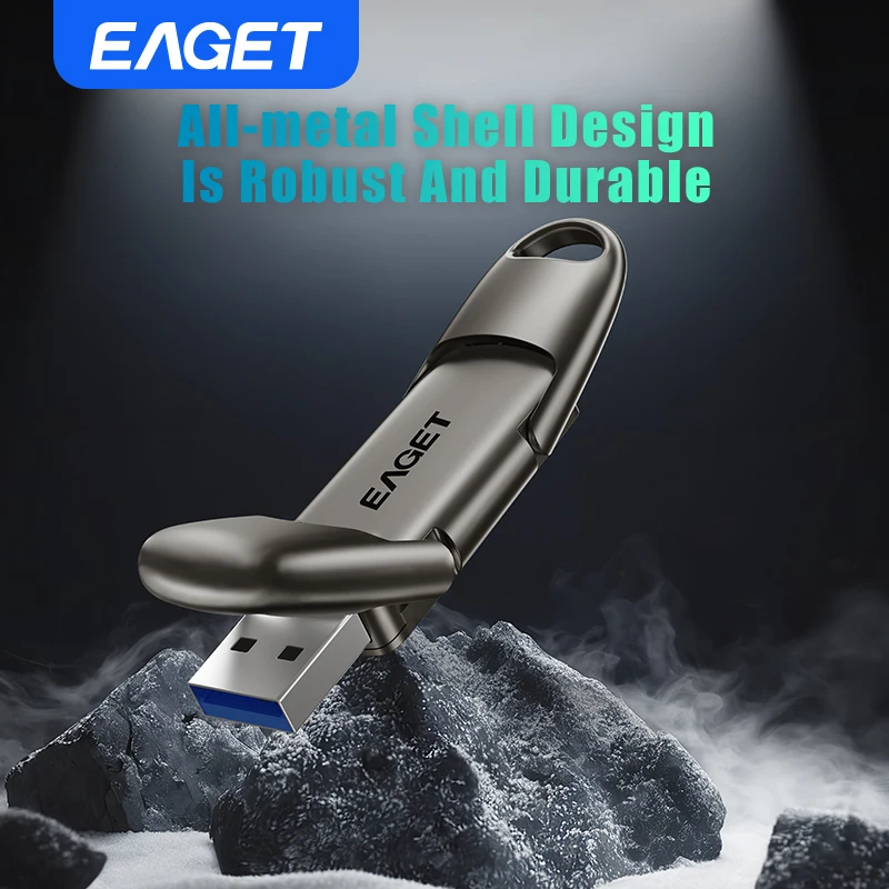 Eaget 1000 MB/s unidad de bolígrafo de estado sólido USB3.2 Gen 2 tipo C unidad Flash 1TB 512GB 256GB 128GB Pendrive para PC Smartphone Tablet - imagen 3
