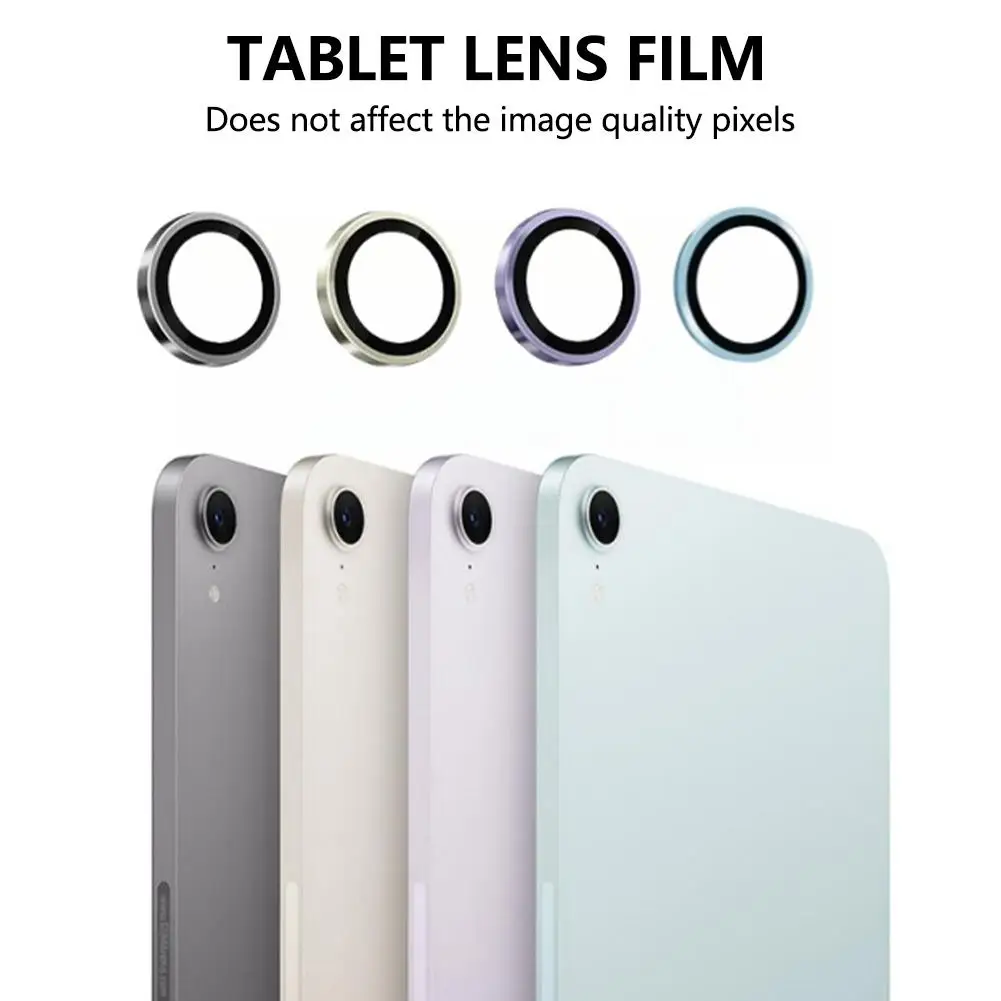 Película protectora de lente de cámara de Metal para Apple IPad Mini 7, protectores de Metal para IPAD MINI7, película protectora de lente - imagen 2