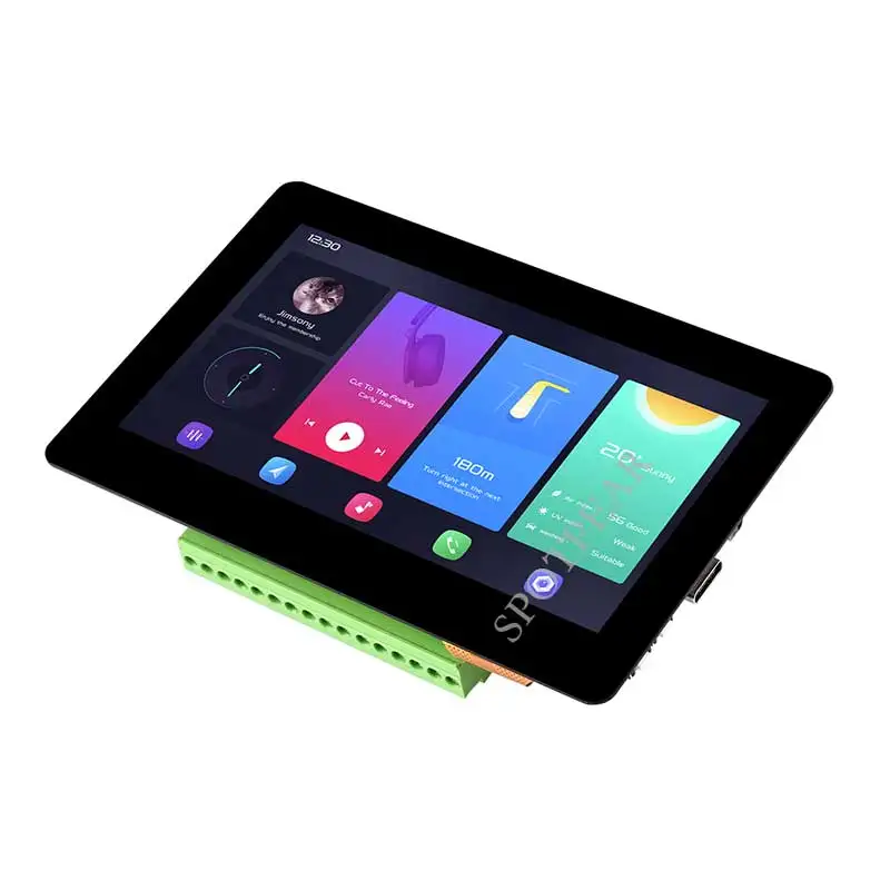 ESP32-S3-pantalla táctil LCD de 4,3 pulgadas, 800x480 píxeles, LVGL, WIFI, BTLE5.0, 65K-RGB, con Sensor/CAN/I2C/RS485 - imagen 5