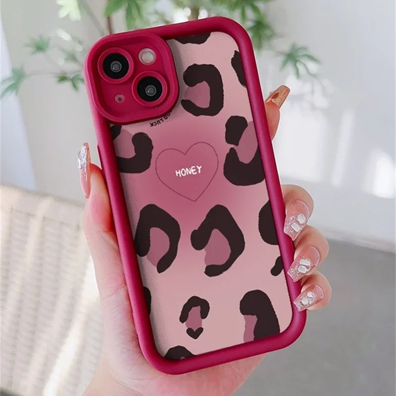 Funda para Infinix Note 50 Pro Plus 40 30 Smart 10 8 9 Hot 50 30 Play GT 30 Pro cubierta de silicona con estampado de leopardo - imagen 3
