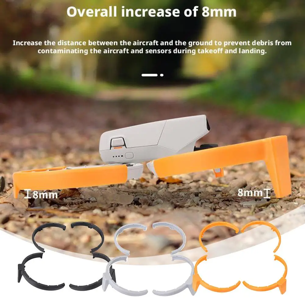 Para DJI FLIP anticolisión con trípode de altura accesorios de cubierta protectora anticaída y antiarañazos integrados - imagen 2