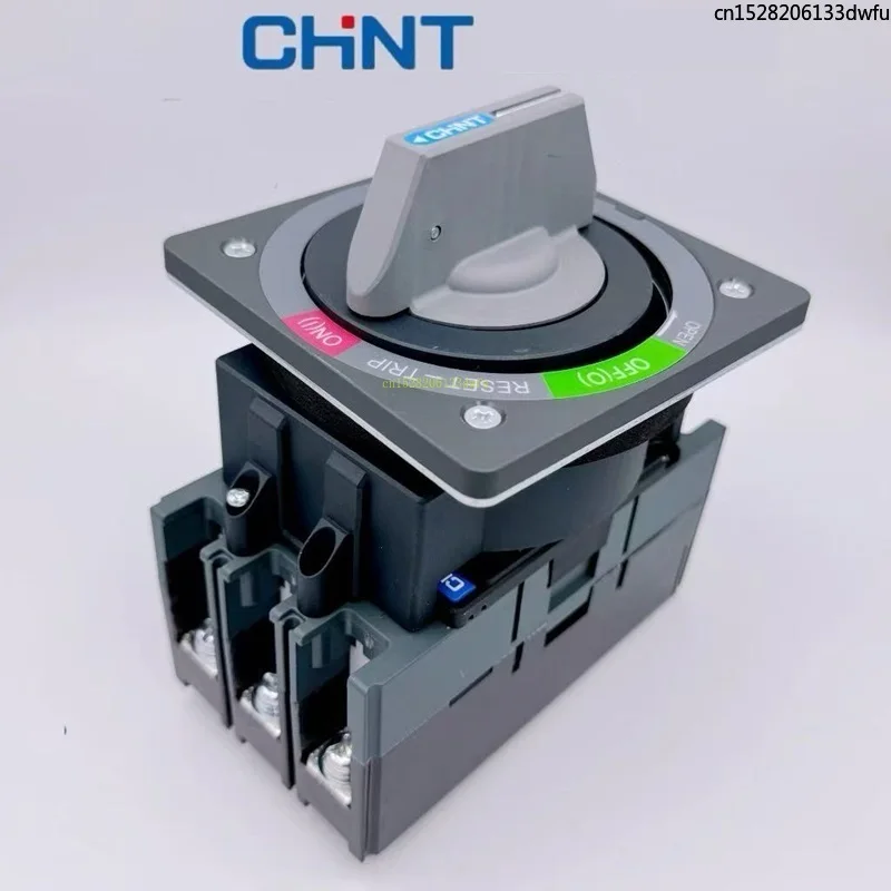 CHINT-interruptor de enclavamiento de potencia DRH, mecanismo de operación Manual, manija giratoria NXM, disyuntor, puerta abierta, apagado, MCCB - imagen 3