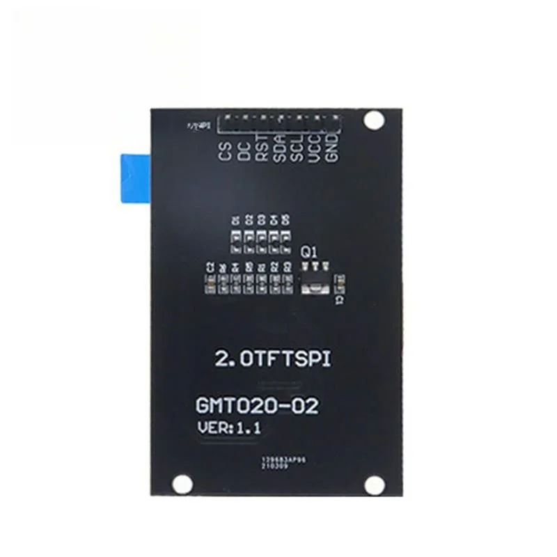Pantalla TFT de 2,0 pulgadas OLED LCD Drive IC ST7789V 240rgbx240 SPI Dot-para interfaz Arduio Color módulo amplificador completo sonido Led - imagen 5