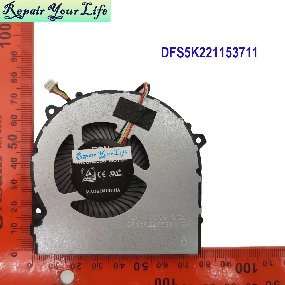 Ventilador enfriador de portátil CPU GPU para Aorus 7 SA RP47 5 KB SB MB RC45 5KB 5MB 5SB ventilador de refrigeración para portátil para juegos FLHF FMQ8 13NA-3MA0Y02-0A - imagen 4