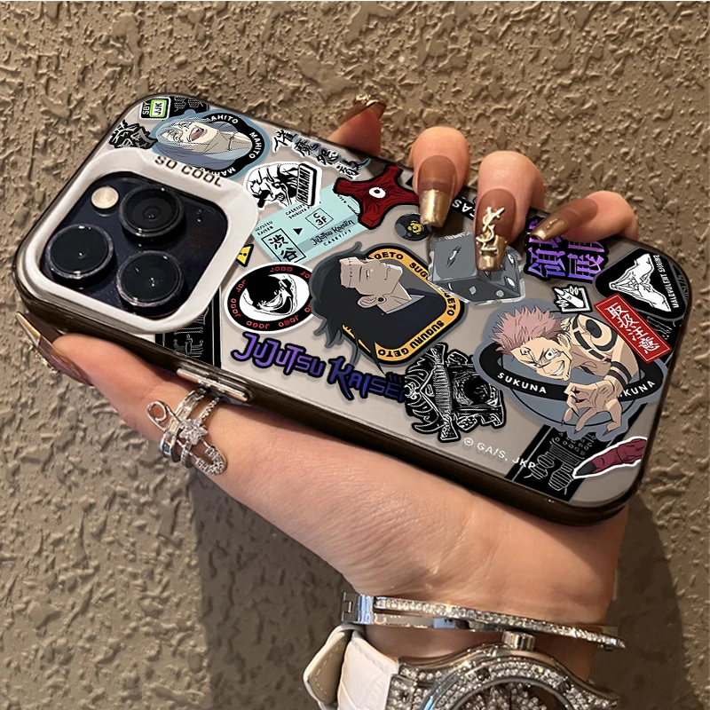 Funda de Anime Jujutsu Kaisen para Xiaomi 11 Lite 5G NE 14T POCO X6 M5S 14 13 13T 12T Pro X7 X5 X3 NFC F4 GT F5 F6 M6 Pro 4G - imagen 3