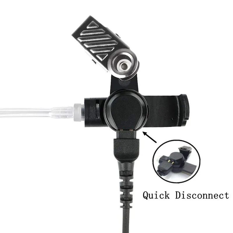 Auriculares con micrófono PTT de tubo de aire para Motorola MTP6550 MTP850S XIR P8268 P8200 APX4000 APX2000 APX6000 DP4800 DP3400 Radio - imagen 4