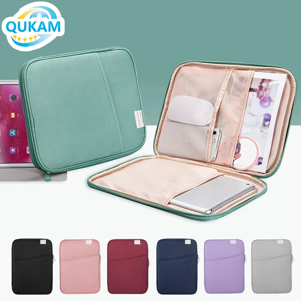 Funda de bolso para tableta de 11 pulgadas/13 pulgadas para iPad 2025 2024Air 4 5 Pro 11 Mini 5 6 funda para iPad para XiaoMi 5 Samsung Huawei Lenovo a prueba de golpes