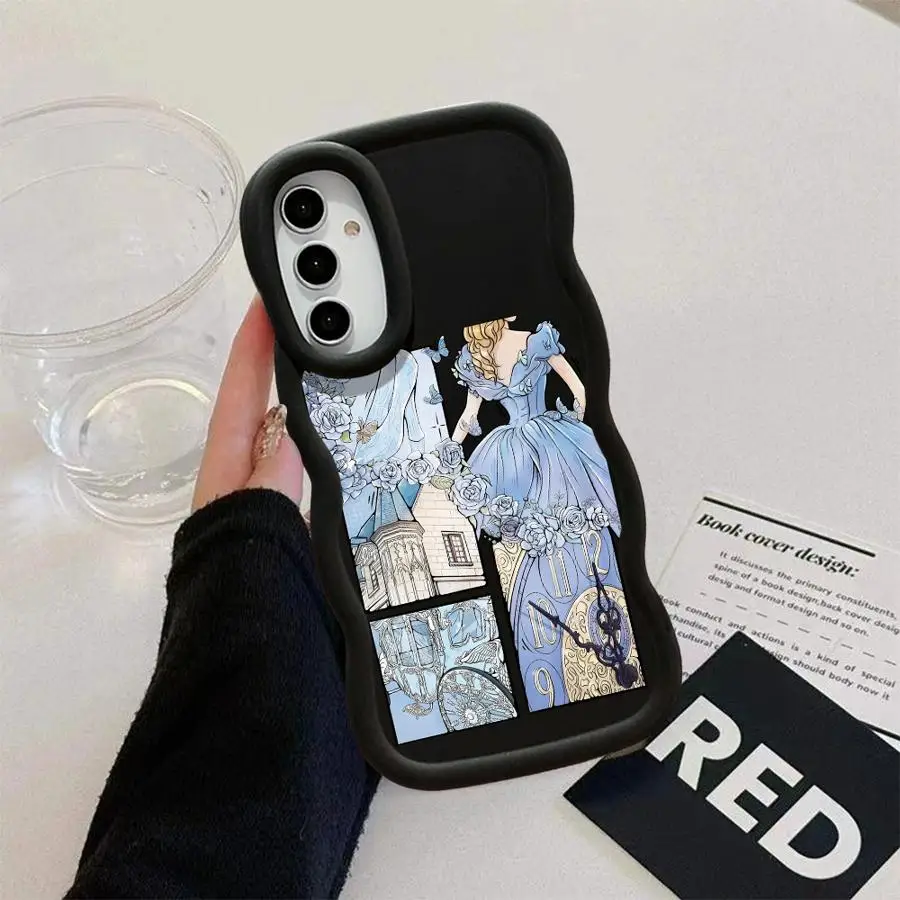 Funda de teléfono suave de la hermosa princesa de Disney para Samsung Galaxy A23 A24 A36 A26 A25 A32 A11 A12 A34 A35 A14 A21s A15 A16 - imagen 5