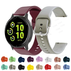 Correa Garmin de silicona 20 mm para Vivoactive, Venu y Forerunner
