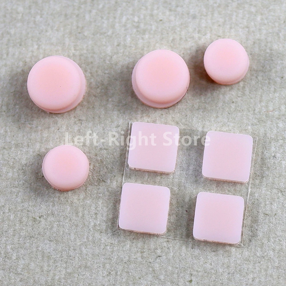 150 juegos de cubierta de pies de tornillo de carcasa frontal y trasera para 3DS XL LL 3DSXL almohadillas de goma para tornillos cubierta de orificio de tornillos LCD