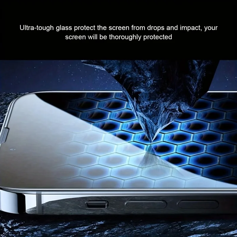 2 uds HD vidrio templado transparente con 2 uds película de lente de cámara para iphone 17 16 15 14 Pro Max 13 12 11 Pro Mini 16e Air 16 15Plus vidrio - imagen 5