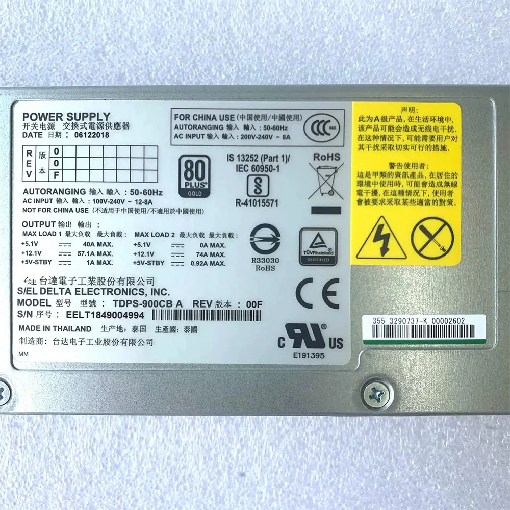 TPS-900CB A 3290737-K 3290737-A Fuente de alimentación HDS VSP GX00 DKCPS - imagen 2